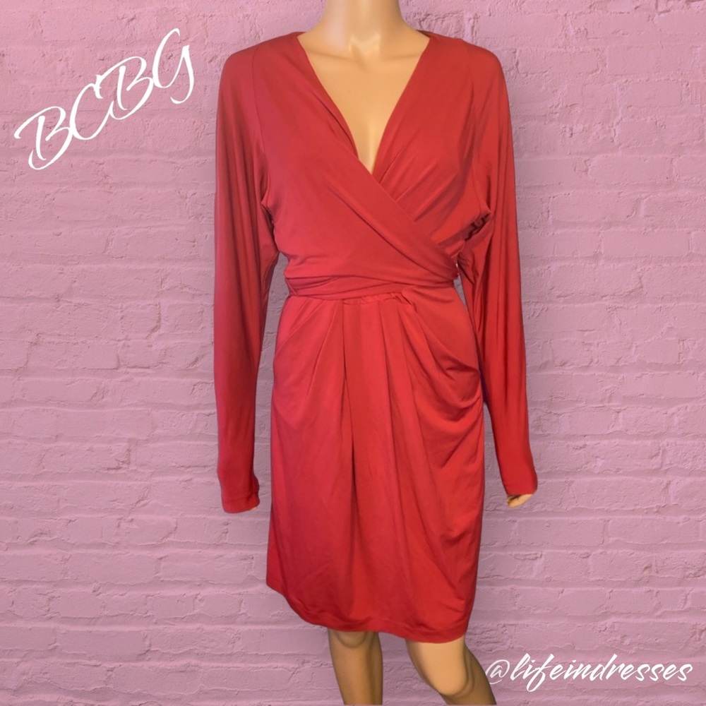 BCBG MAX AZRIA Red Dress